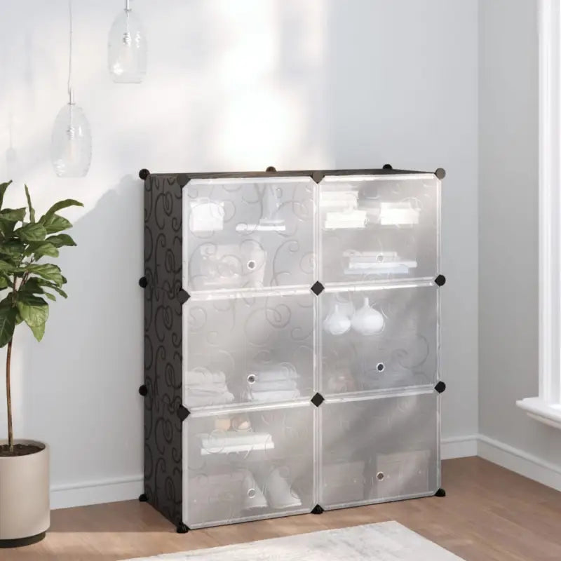 Schoenenrek 44X31,5X153,5 Cm Polypropeen Transparant