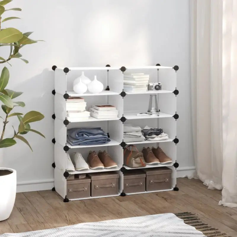 Schoenenrek 44X31,5X153,5 Cm Polypropeen Transparant