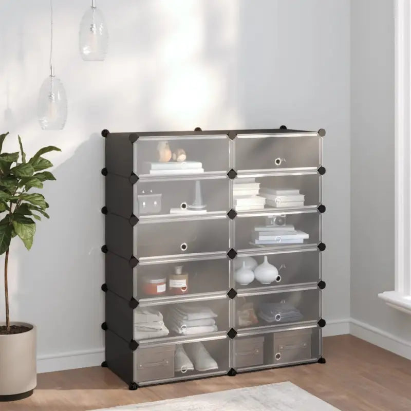 Schoenenrek 44X31,5X153,5 Cm Polypropeen Transparant