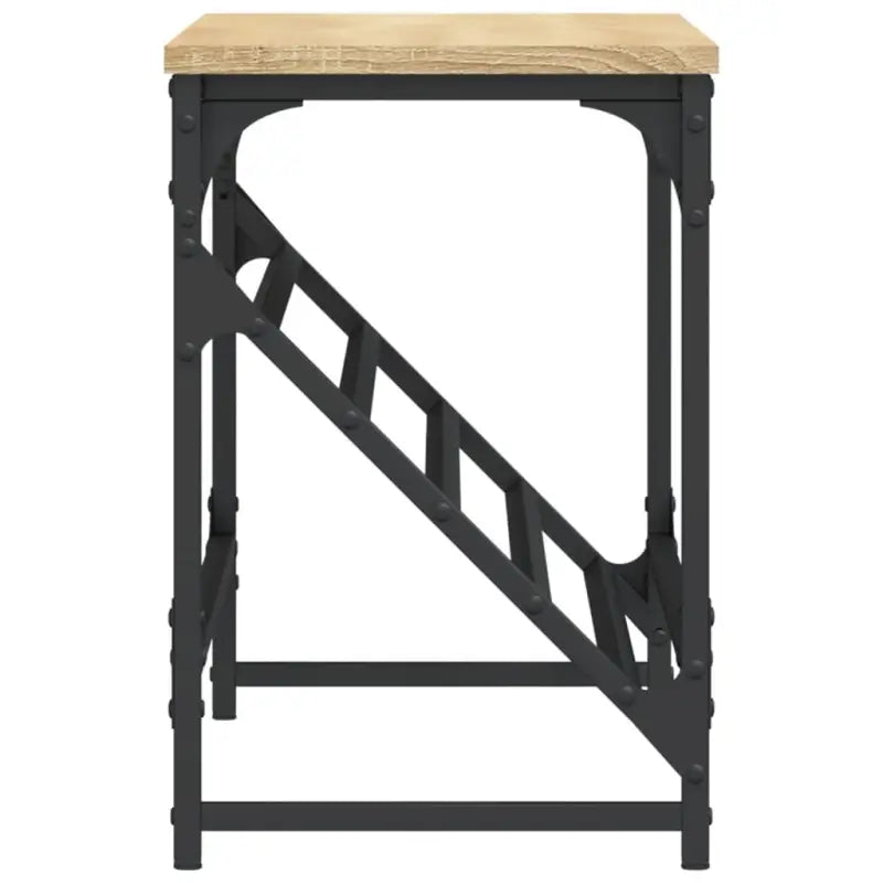 Schoenenrek Bewerkt Hout Kleurig