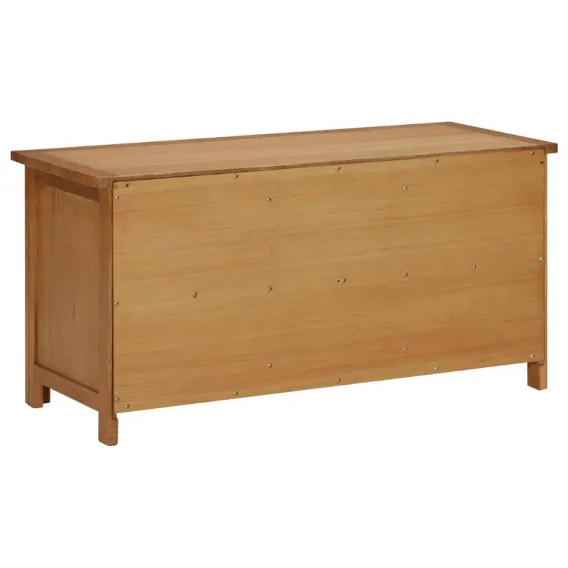 Schoenenrek met bankje van massief eikenhout - 1 / 90 cm - Schoenenrekken