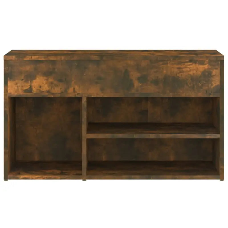 Schoenenrek met trendy ontwerp en gladde bovenkant van bewerkt hout - Schoenenrekken