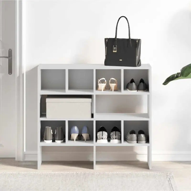 Schoenenrekken met twee montagemogelijkheden van bewerkt hout - Kledingrekken & kastinrichting