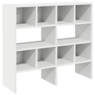 Schoenenrekken met twee montagemogelijkheden van bewerkt hout - Kledingrekken & kastinrichting