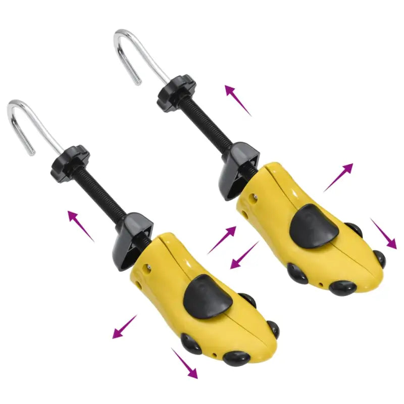 Schoenspanners voor geschikte schoenmaten en comfortverbetering - 37-41 / 1 / met knop & haak - Schoenspanners