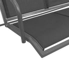 Schommelbank met grote luifel voor buitenplezier en comfort - Schommelbanken