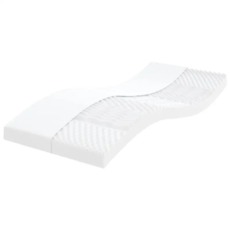 Schuimmatras met geweven stof en 24d Pu-schuim voor optimaal comfort - 90 x 200 cm / 1 - Matrassen