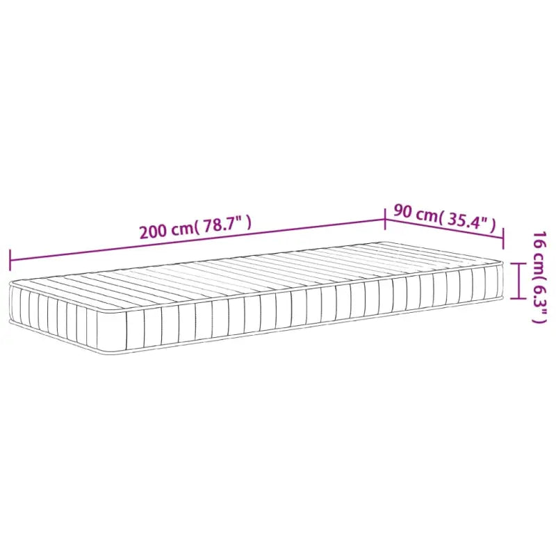 Schuimmatras voor een comfortabele en duurzame slaapervaring - Matrassen