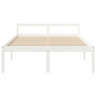 Seniorenbed van massief grenenhout met levering bevat - Bedden & bedframes