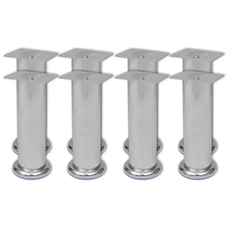 Set ronde bankpoten voor een moderne en stijlvolle uitstraling - 8 / 180 mm - Bank- en stoelpoten