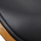 Set van 2 eetkamerstoelen met gebogen hout voor elke ruimte levering bevat - Eetkamerstoelen