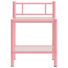 Set van 2 nachtkastjes met metalen frame voor een stijlvolle uitstraling - Nachtkastjes