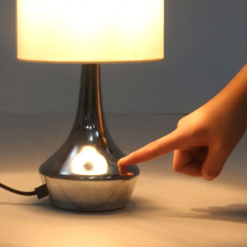 Set van 2 sierlijke tafellampen met levering bevat en aanraakknop - Lampen