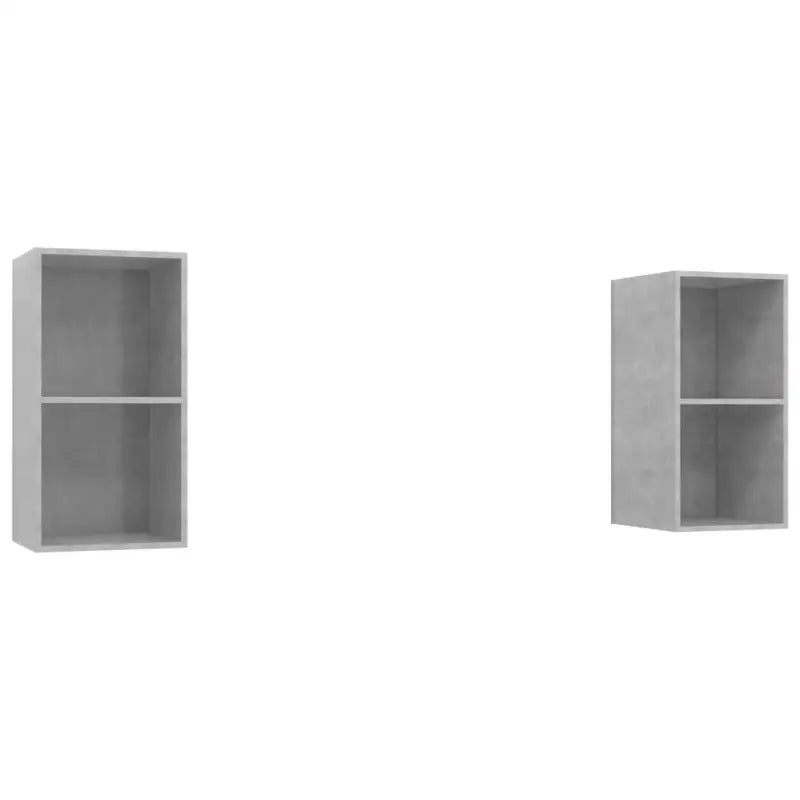 Set van 2 tv-meubels met opbergruimte en flexibele montageopties - Tv-meubels