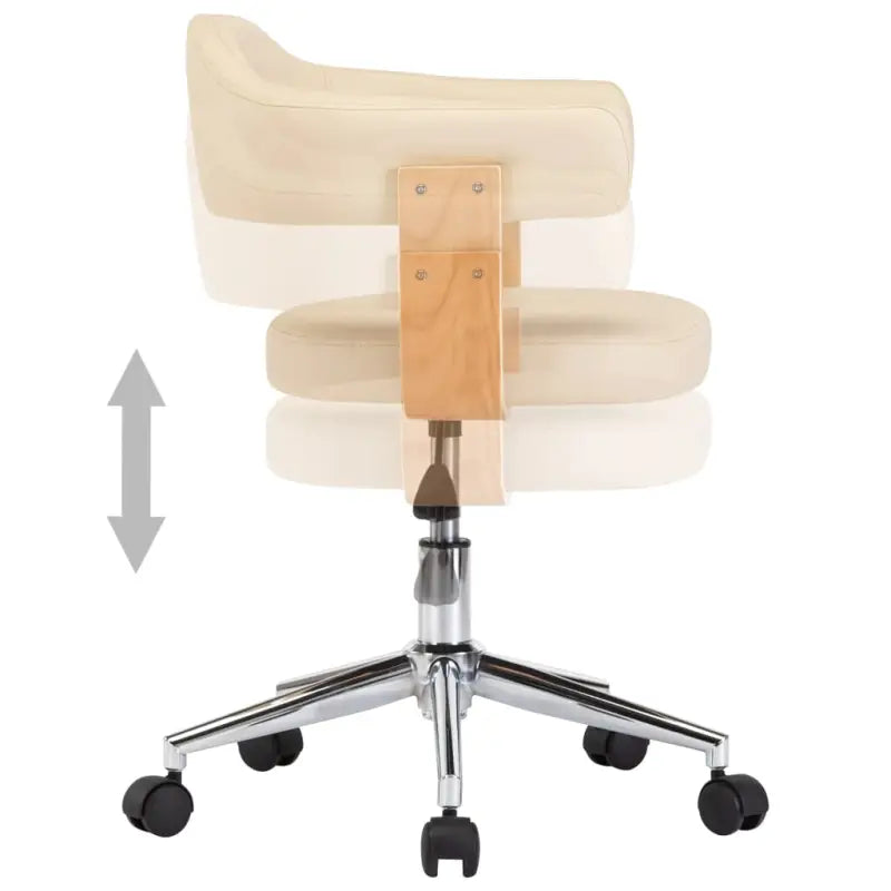 Set van 6 hoogte verstelbare draaibare eetkamerstoelen - Eetkamerstoelen