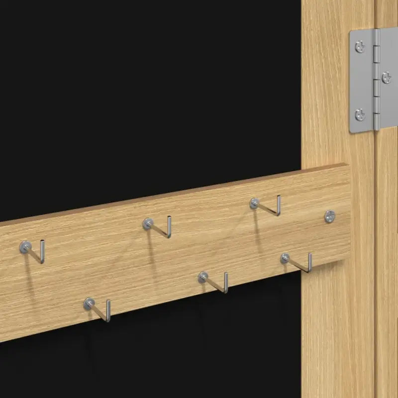 Sieradenkast met spiegel en bewerkt hout voor elegant opbergen - Spiegels