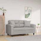 Sierkussens met duurzame microvezel voor stijl en comfort - Lichtgrijs / 1 - Sierkussens