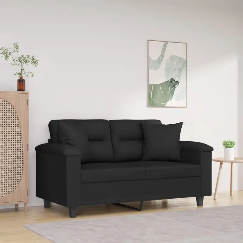 Sierkussens met duurzame microvezel voor stijl en comfort - Zwart / 1 - Sierkussens