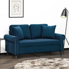 Sierkussens van fluweel voor stijlvolle en comfortabele inrichting - Blauw / 1 - Sierkussens