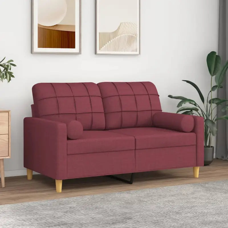 Sierkussens voor stylish en comfortabel interieur - Wijnrood / 1 - Sierkussens