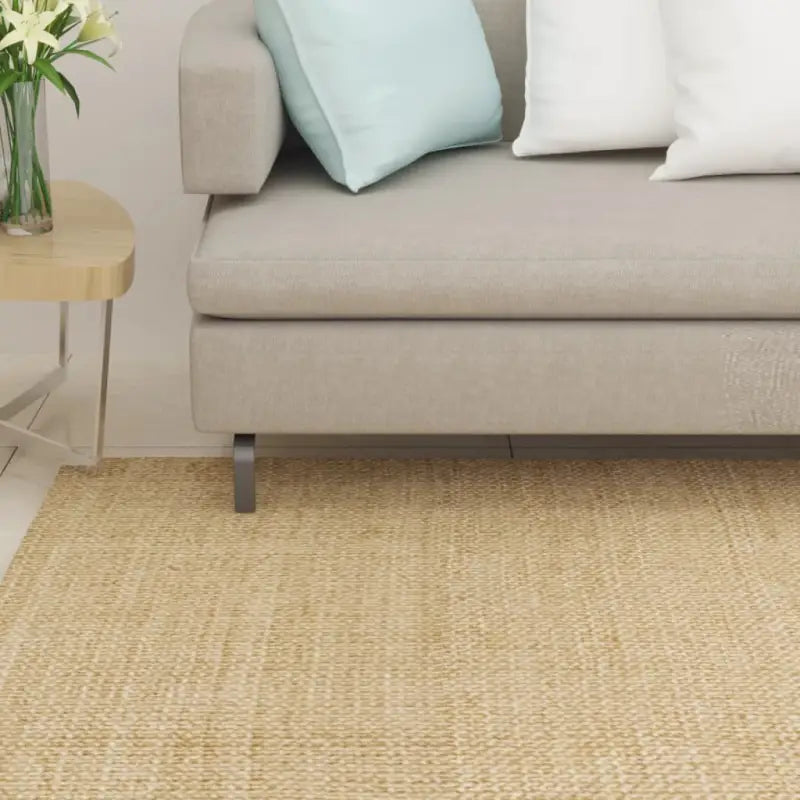 Sisal Vloerkleed met Prachtige Structuur voor Elke Kamer - Naturel / 66 x 200 cm - Vloerkleden