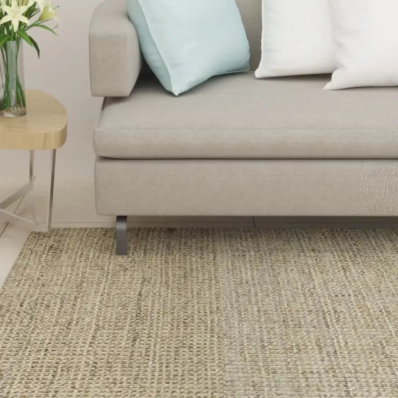 Sisal Vloerkleed met Prachtige Structuur voor Elke Kamer - Taupe / 66 x 250 cm - Vloerkleden