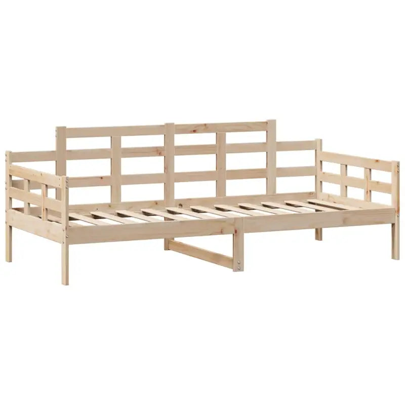Slaapbank met lades van massief grenenhout met rustieke charme - Bedden & bedframes