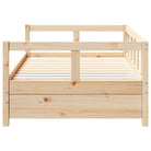 Slaapbank met massief grenenhout voor veelzijdig gebruik - Bedden & bedframes