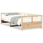Slaapbank met massief grenenhout voor veelzijdig gebruik - Bedden & bedframes