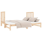 Slaapbank van massief grenenhout met levering bevat en diverse afmetingen - Bedden & bedframes