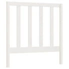 Slaapbank van massief grenenhout met praktische afmetingen - Wit - Bedden & bedframes