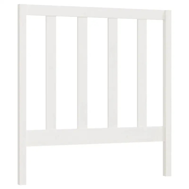 Slaapbank van massief grenenhout met praktische afmetingen - Wit - Bedden & bedframes