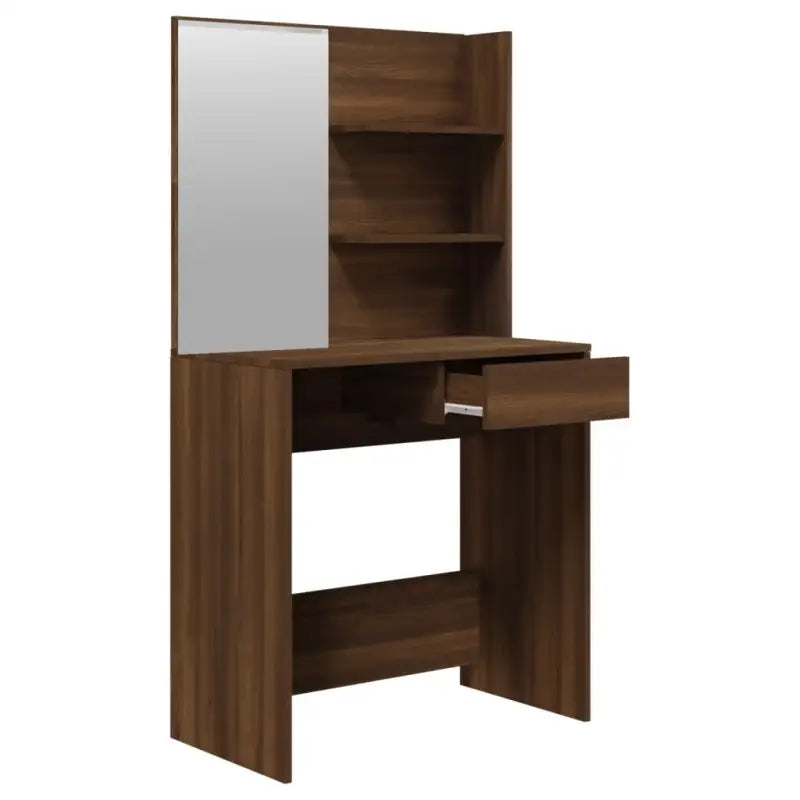 Slaapkamerkaptafel met kruk voor binnen handbereik van je make-up spullen - Slaapkamerkaptafels