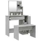 Slaapkamerkaptafel met kruk voor binnen handbereik van je make-up - Slaapkamerkaptafels