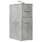 Smalle badkamerkast van bewerkt hout voor duurzaamheid en decoratie - Betongrijs / 1 - Opbergkasten & lockerkasten