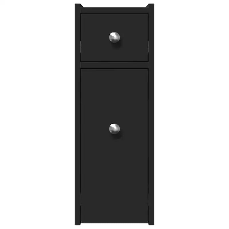 Smalle badkamerkast van bewerkt hout voor een praktische badkameroplossing - Opbergkasten & lockerkasten