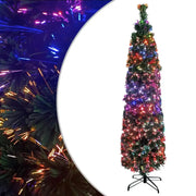 Smalle Kerstboom met Glasvezellampjes voor een feestelijke uitstraling - Kerstbomen