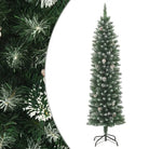 Smalle kerstboom met spitse uiteinden voor feestelijke sfeer in huis - Kerstbomen