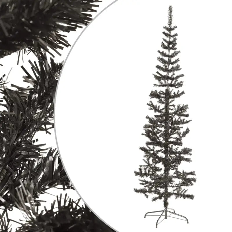 Smalle Levensechte Kerstboom voor een Unieke Kerstsfeer - Kerstbomen
