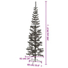Smalle Levensechte Kerstboom voor een Unieke Kerstsfeer - Kerstbomen