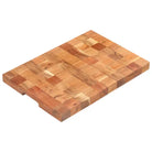 Snijplank van massief acaciahout voor professioneel gebruik - 50 x 34 x 3.8 cm - Snijplanken