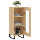 Sonoma Eiken Dressoir in Bewerkt Hout met Tijdloze Look - Dressoirs & buffetkasten
