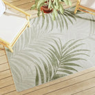 Sorona Dupont vloerkleed voor binnen en buiten met moderne uitstraling - Blad / 120 x 180 cm - Vloerkleden