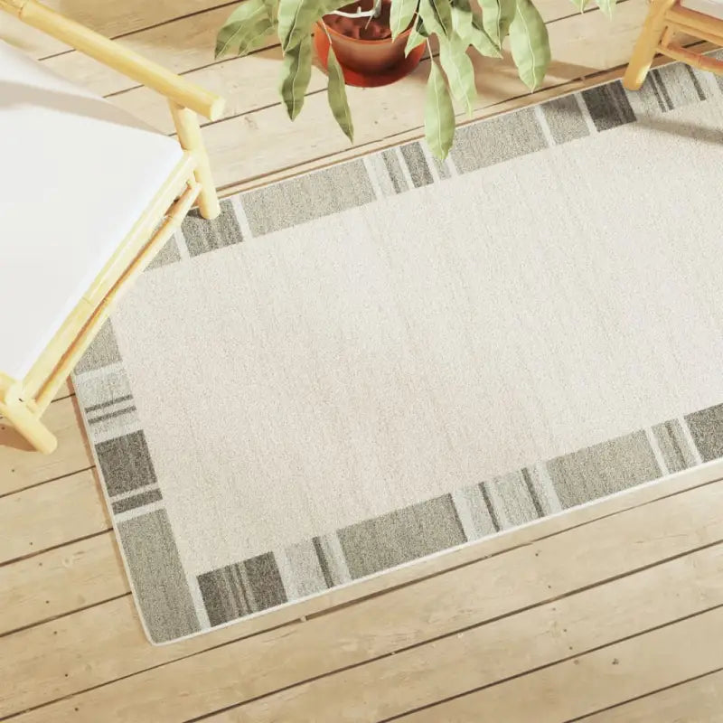 Sorona Dupont vloerkleed voor binnen en buiten met moderne uitstraling - Rand / 80 x 150 cm - Vloerkleden
