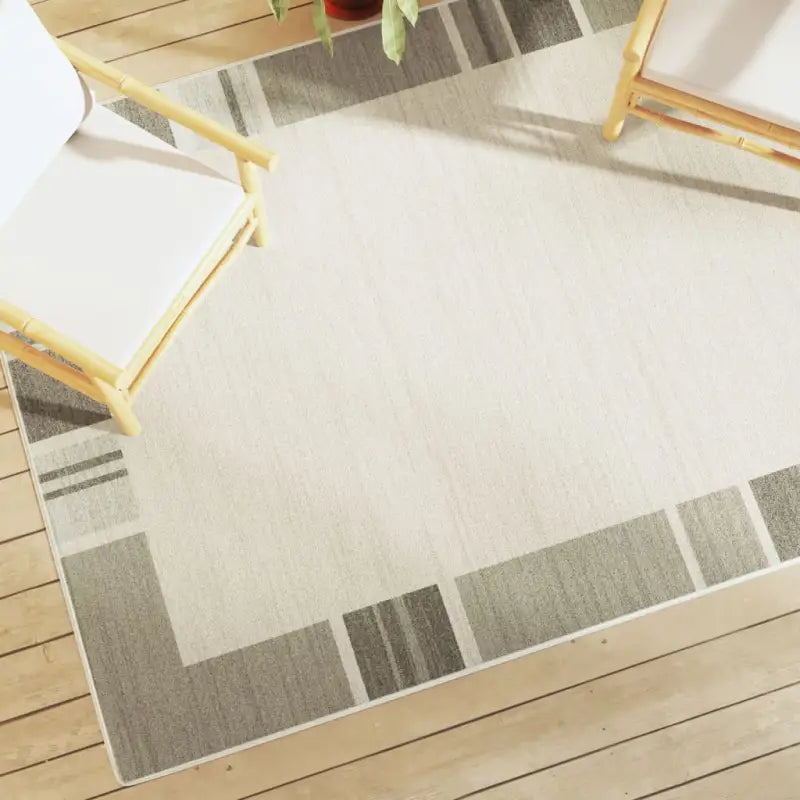 Sorona Dupont vloerkleed voor binnen en buiten met moderne uitstraling - Rand / 160 x 230 cm - Vloerkleden