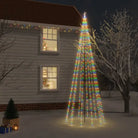 Speciaal ontworpen kerstboom met verschillende lichteffecten en blauwe LED’s - Multikleur / 500 x 160 cm / 1