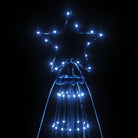 Speciaal ontworpen kerstboom met verschillende lichteffecten en blauwe LED’s - Kerstbomen