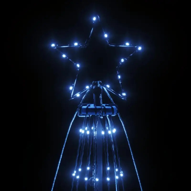 Speciaal ontworpen kerstboom met verschillende lichteffecten en blauwe LED’s - Kerstbomen