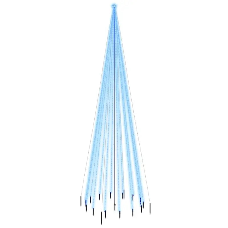 Speciaal ontworpen kerstboom met verschillende lichteffecten en blauwe LED’s - Kerstbomen