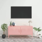 Stabiel en praktisch Tv-meubel met eenvoudig design - Roze / 1 - Tv-meubels